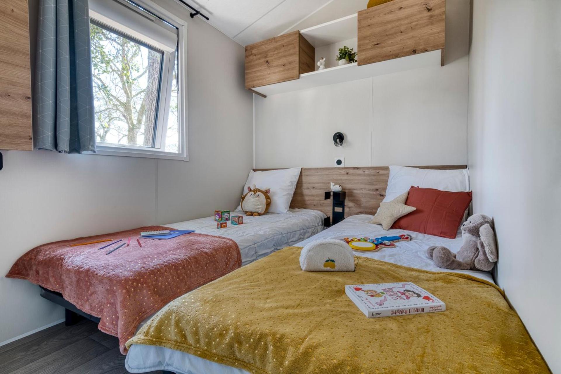 Camping-Village Vacances Les Deux Etangs 塞尼奥斯 外观 照片